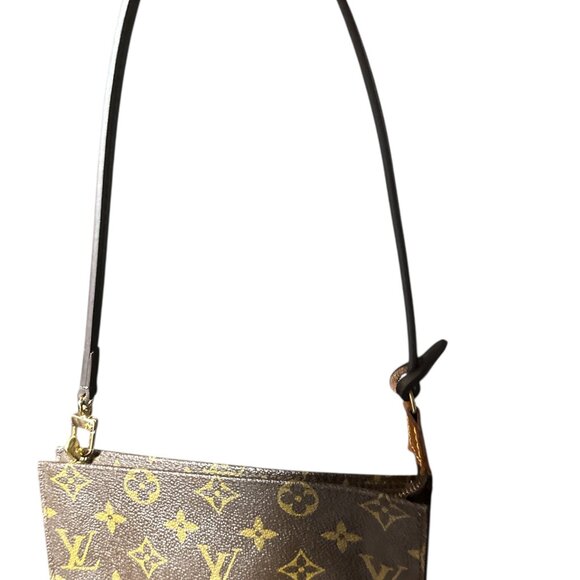 Louis Vuitton Brown Monogram Vintage Bucket Bag Pouch - Picture 15 of 15